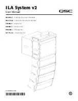 Preview for 1 page of QSC ILA System v2 User Manual