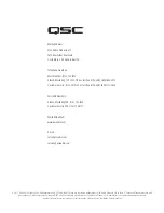 Preview for 25 page of QSC KLA series User Manual