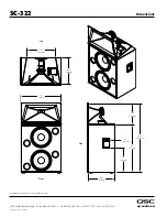 Предварительный просмотр 2 страницы QSC SC-322 User Manual