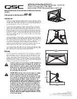 Предварительный просмотр 11 страницы QSC SC-322 User Manual