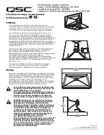 Предварительный просмотр 27 страницы QSC SC-322 User Manual