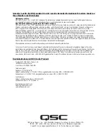 Предварительный просмотр 34 страницы QSC SC-322 User Manual