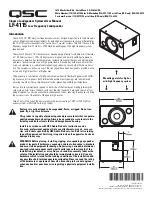 Preview for 11 page of QSC SC-413 User Manual