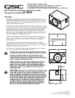 Предварительный просмотр 19 страницы QSC SC-413 User Manual