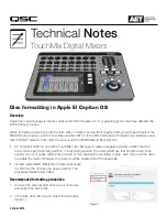 QSC touchmix-30 pro Technical Notes preview