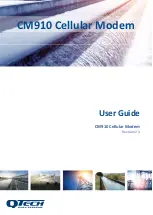 QTech CM910 User Manual предпросмотр