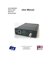 QTS AN-X3-MOD-MON User Manual preview