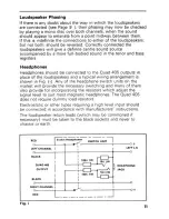 Предварительный просмотр 12 страницы QUAD 405 - annexe 1 Instruction Book
