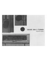 Preview for 1 page of QUAD AM3 Instruction Booklet