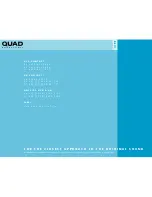 Предварительный просмотр 10 страницы QUAD Q4 Instruction Booklet