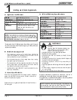 Preview for 4 page of Quadra-Fire 21M-ACC Owner'S Manual