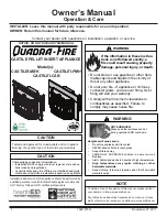 Quadra-Fire CASTILEI-MBK Manual preview