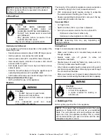 Предварительный просмотр 12 страницы Quadra-Fire EXPEDITIONII-AU Owner'S Manual