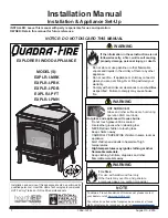 Preview for 1 page of Quadra-Fire EXPLORER I Installation Manual