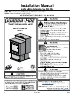 Quadra-Fire PS35-C Installation Manual preview