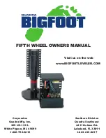 Quadra Bigfoot Owner'S Manual preview