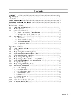 Preview for 3 page of QuadTech Sentry Plus Series Instruction Manual