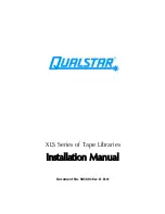 Предварительный просмотр 1 страницы Qualstar XLS Series Installation Manual