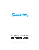 Предварительный просмотр 1 страницы Qualstar XLS Series Site Planning Manual