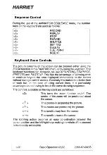 Preview for 50 page of Quantel Harriet Operator'S Manual