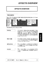 Preview for 103 page of Quantel Harriet Operator'S Manual