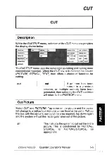 Preview for 123 page of Quantel Harriet Operator'S Manual