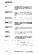 Preview for 134 page of Quantel Harriet Operator'S Manual