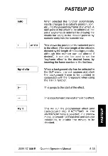 Preview for 153 page of Quantel Harriet Operator'S Manual