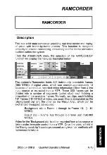 Preview for 173 page of Quantel Harriet Operator'S Manual