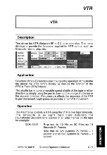 Preview for 187 page of Quantel Harriet Operator'S Manual