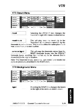 Preview for 189 page of Quantel Harriet Operator'S Manual