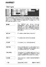 Preview for 216 page of Quantel Harriet Operator'S Manual