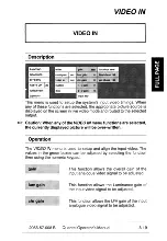 Preview for 237 page of Quantel Harriet Operator'S Manual