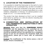 Предварительный просмотр 11 страницы Quantrax Computherm E Series Operating Instructions Manual