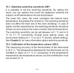 Предварительный просмотр 26 страницы Quantrax Computherm E Series Operating Instructions Manual