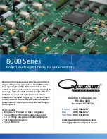 Preview for 1 page of Quantum Composers 8530 Series Datasheet