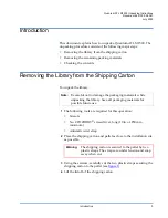 Preview for 3 page of Quantum ATL M1500 Unpacking Instructions Manual