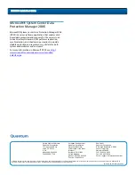 Preview for 10 page of Quantum DPM 5500 Quick Start Manual