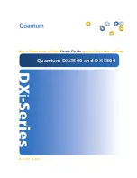 Предварительный просмотр 1 страницы Quantum DXi3500 User Manual