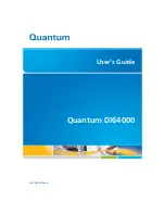 Предварительный просмотр 1 страницы Quantum DXi4510 User Manual