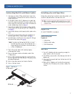 Preview for 2 page of Quantum LTO 1U Quick Start Manual