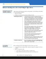 Preview for 2 page of Quantum LTO-4 (Model B) Quick Start Manual