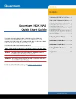 Quantum NDX Series Quick Start Manual preview