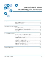 Preview for 1 page of Quantum PX500 Series Upgrade Instructions