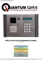 Quantum QR5 Installation And Programming Manual preview