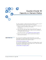 Preview for 1 page of Quantum Scalar 50 Brochure