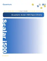 Quantum Scalar i500 User Manual предпросмотр