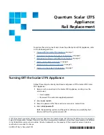 Quantum Scalar LTFS Rail Replacement предпросмотр