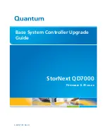 Quantum StorNext QD7000 Upgrade Manual preview