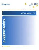 Preview for 1 page of Quantum Superloader 3 User Manual